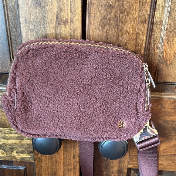 lululemon athletica Handbags - lululemon athletica Plush Brown Crossbody Bag